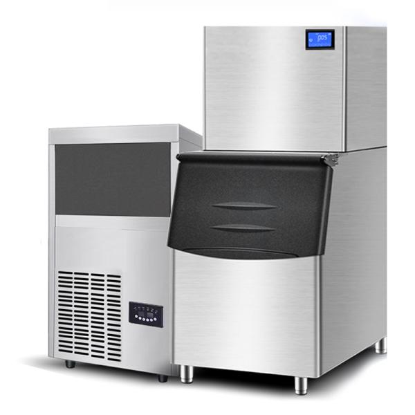 Cheap Ice Maker / Cube Ice Maker / Ice Making Machine With Imported Compressor For Commercial Application for sale