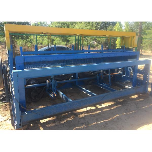 Best price 3T Weight Crimped Wire Mesh Machine 10 Mm - 120 Mm Mesh 5 - 10 Years Warranty India