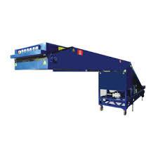 China Tail Boom Conveyor Belt Portable For Loading Unloading Containers on sale