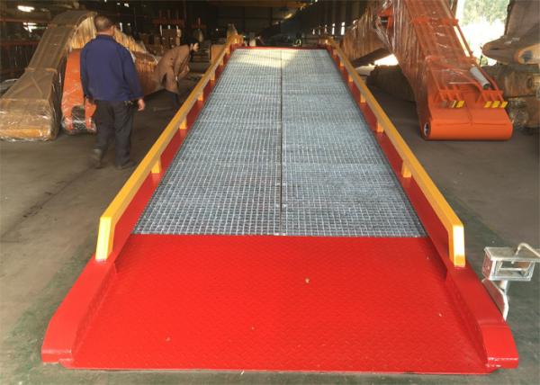 Cheap Loading And Unloading Mobile Yard Ramp / Container Dock Ramp for sale