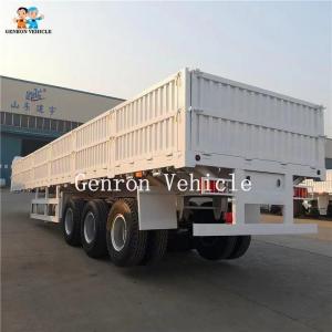 Best 40ft Containers 80T Drop Side Semi Trailer With Twist Locks wholesale