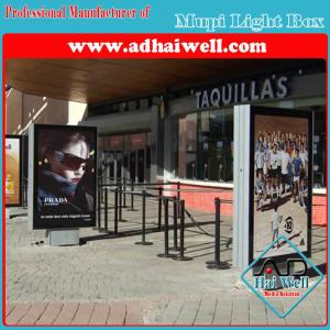 Best Bus Shelter Side Mupi Scrolling Light Box wholesale
