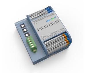 China NPN Signal Level Digital Devicenet Remote IO Modules PLC 16di16do DN-HH00-C0NN on sale