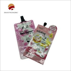 Reusable Liquid Juice Doypack Spout Pouch With Custom Logo Design