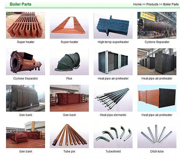 Power Plant Hot Water Electric Boiler Boiler Parts Air Preheater Tube Customized