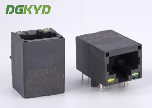 Cheap IEEE802.3u 10 / 100 BASE Network RJ45 Modular Connector With Power Over Ethernet for sale