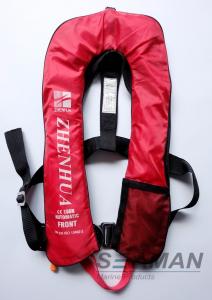 Best EN ISO12402-3 CE 150N Inflatable Adult Life Jacket Vest With Safety Harness & Lifeline wholesale
