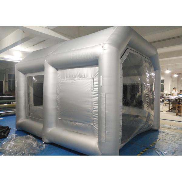 Mobile Inflatable Spray Booth 4 M * 3.4 M * 3 M For Car Spray Painting