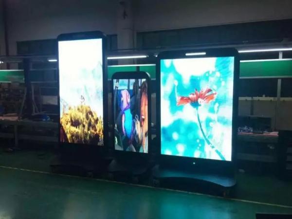 Cheap Led Digital Billboard Advertising Player 55inch P3 Rental Aluminum cabinet for sale