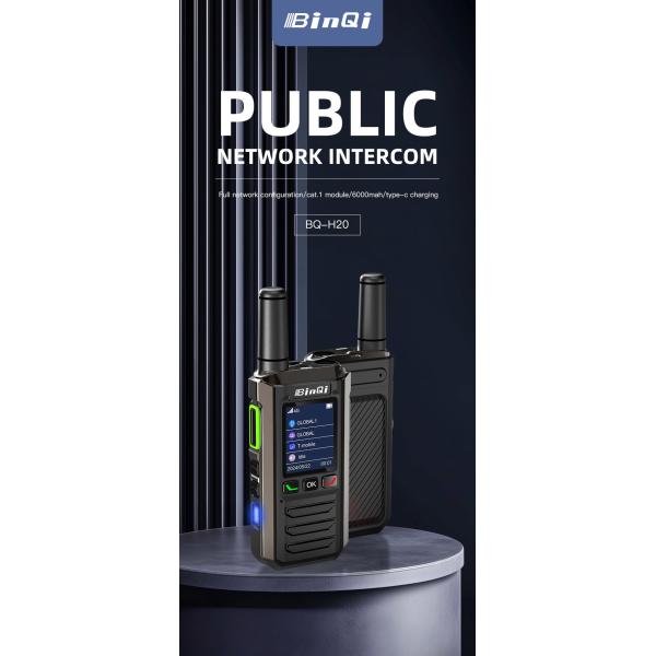 BinQi BQ-H20 4G LTE POC Two-Way Radio Global Walkie Talkie