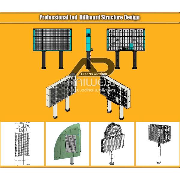 Professional-LED-Billboard-Structure-Design