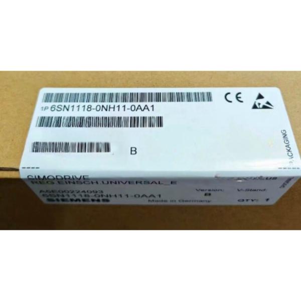 Cheap SIEMENS 6SN1118-0NH11-0AA1 CONT U_E 2-AXES CONTROL LOOP BLOCK INCREMENTAL ENCODER SIN/COS for sale
