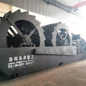 Buy cheap Small Capacity Silica Wheel Sand Washing Machine Mining Industry Applied from wholesalers