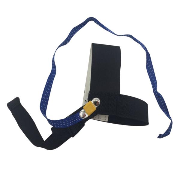 Two Layers Esd Products Anti Static Ankle Strap 450mm Length For Workshops
