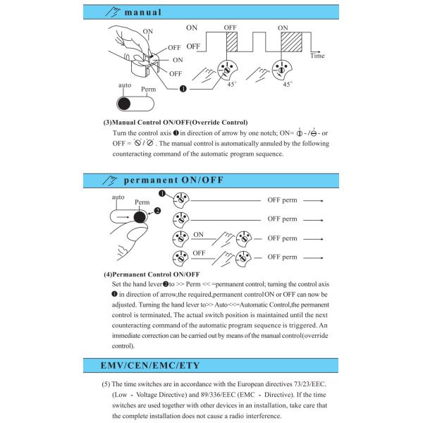 SUL181H 1810842 Time Switch Blue Buckle SYN161H TM181 SUL181H