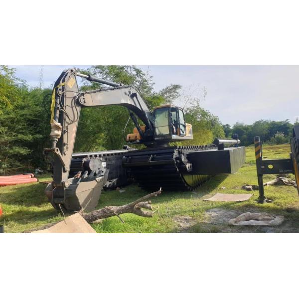 Customized Floating Amphibious Excavator Pontoon Q355B Q690 Q345BUndercarriage Parts Water Track used for Cat 320D PC200