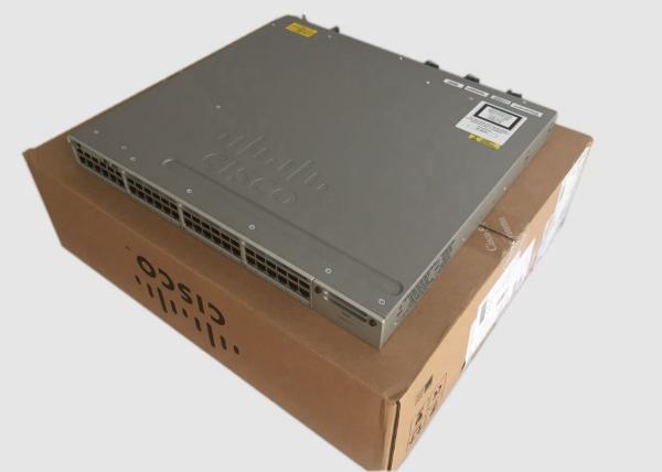 Cheap WS-C3850-48F-L Cisco 3850 Network Ethernet Gigabit Lan Switch POE , High Speed Ethernet Fast Switch 3 Layer for sale