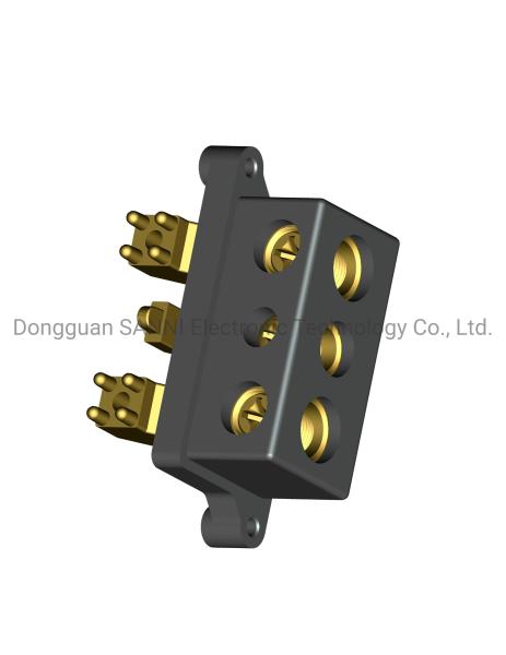 Cheap 10.2Mm Height Barrier Terminal Block With 1 Level And 15A Rated Current for sale