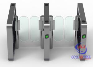 Best Full Automatic Access Control Flap Barrier QR Code Reader Full Height wholesale