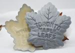 Leaf Shape 8C 3M Reflective Labels Embossed TPU Patches Customized