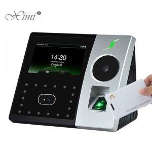 China ZK TCP/IP USB Pface202 Face And Palm Time Attendance And Access Control WIth Fingerprint And Card Reader Optional Battery, WIFI on sale