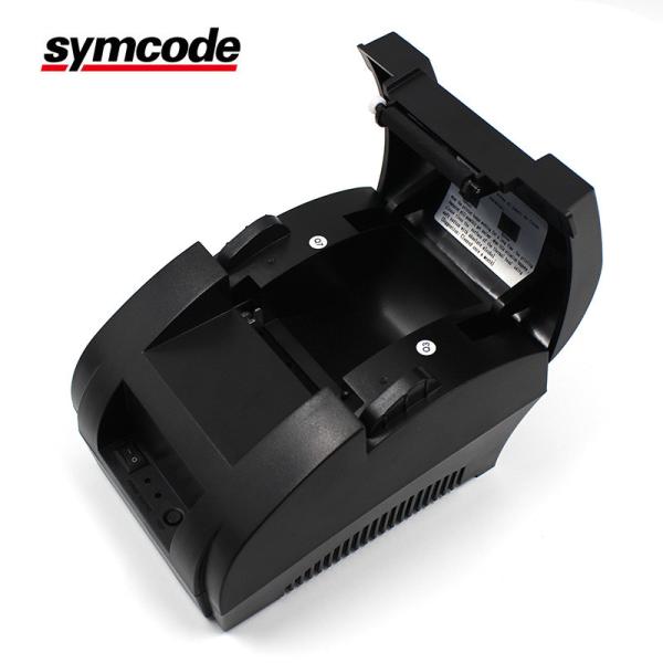 Cheap Feed Function POS 58mm Thermal Printer Roll Paper With DC 9V/3A Adapter Voltage for sale