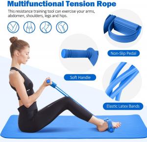 Best SGS NBR For Sale Home Use Excersize Mat,Pedal Resistance Band,Pilates Ring-Thick Yoga Mat 3 Piece Set wholesale