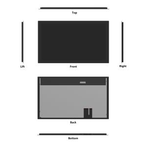 10 Points TFT LCD 21.5 Inch Capacitive Touch Screen
