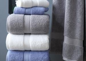 China Customized Embroidery 100 Cotton Towel Set Wash and Bath Towel Home towel on sale