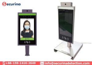 China AI Temperature Detection Face Recognition Terminal For Access Control on sale
