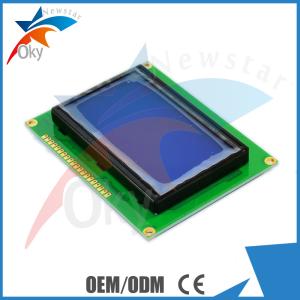 China manufacture ! 5v LCD12864 LCD Display Module For Arduino , Blue Screen With Backlight Controller on sale