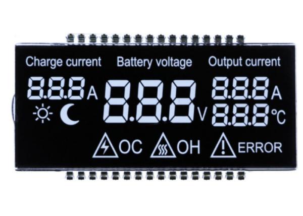 Cheap Pin Interface High Contrast Lcd Display Module VA Negative Display Panel 3.3V 7 Segment Lcd Display for sale