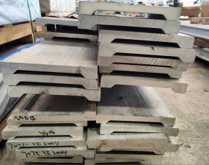 Best High Strength 7075 Extruded Aluminum Plate 280mm Wide Cradle Plate wholesale