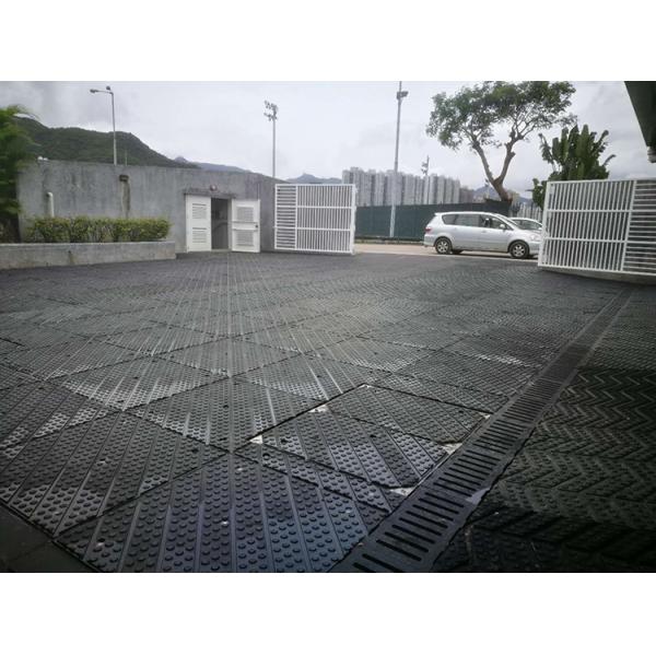 large rubber mats rubber gully grating triangular cover embedded with 5 mm steel plate