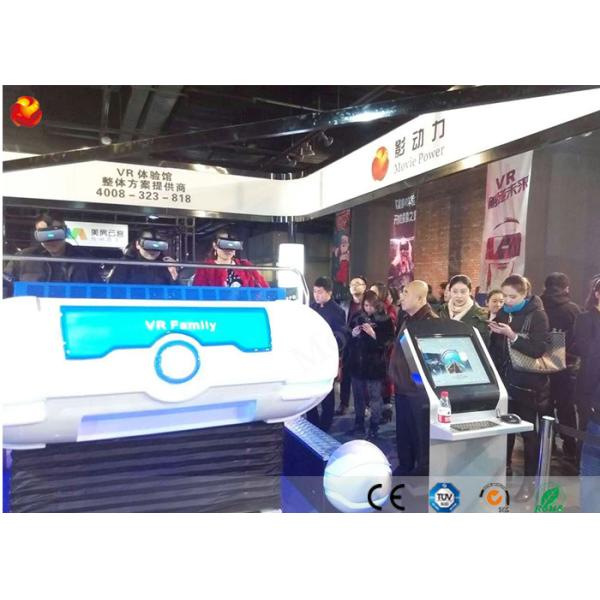 12 Monthes Warranty Multiple Movies 9D VR Cinema Game Simulator For Different Ages