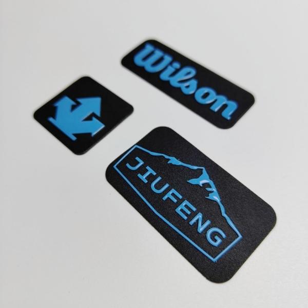 Waterproof 3D Embroidery Patches Customized 3D Silicone Patch Washable