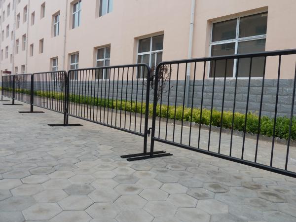 Temporary Steel Metal Crowd Barrier Fencing 1.8m - 2.5m Width