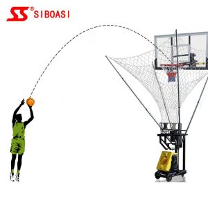 Remote Control Basketball Shooting Machine , 150W Basketball Catcher Machine