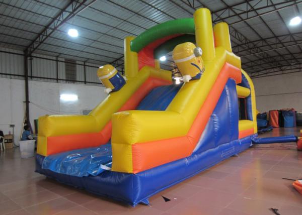 Cheap Minion Inflatable Kids Obstacle Course Minions Inflatable Obstacle Course Playground inflatable minions obstacle courses for sale