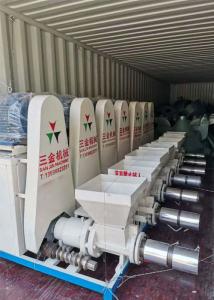 China Smoke Free Sawdust Briquette Machine Diesel Engine Charcoal Briquette Machine on sale