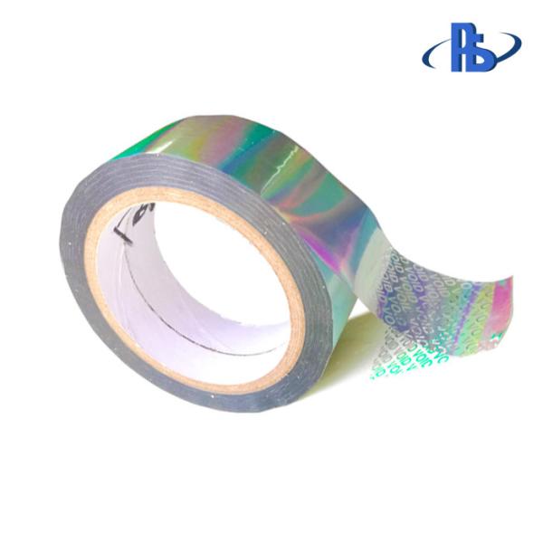 Full Transfer Hologram Tamper Proof Seal Tape For Shipping Services