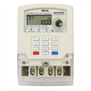 Best RF Module 230Volt Prepaid Electricity Meters For Rual Electrification wholesale