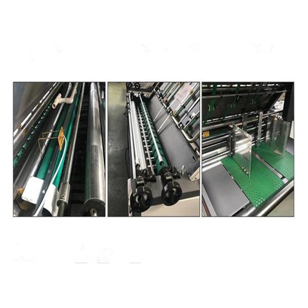 Semi Automatic Flute Laminating Machine , 220V / 380V Paper Sheet Feeder Machine