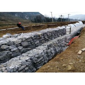 Best Weather Proof Zinc Coated Woven Gabion Basket wholesale