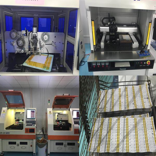 Digital Camera Cctv Lens FPC Flat Cable Immersion Gold Surface Finishing