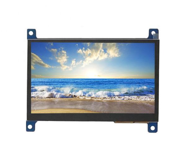 Cheap 800x480 Capacitive Touch Raspberry Pi LCD Monitor  4.3 Inch IPS TFT for sale
