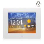 256MB Digital clock with date and temperature With 8" Large Screen Display