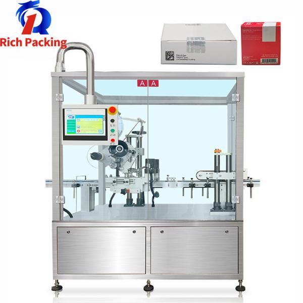 Cheap Labeling Machine For Corner Labeling Servo Motor High Speed Automatic for sale