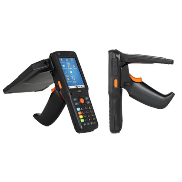 Industrial Black Wireless Handheld UHF RFID Reader Indy R2000 Chip For File Tracking