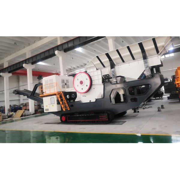 YG76042 Mines Garbage 350t/H Crawler Mobile Crushing Station 15kw Mobile crusher, portable crushing plant